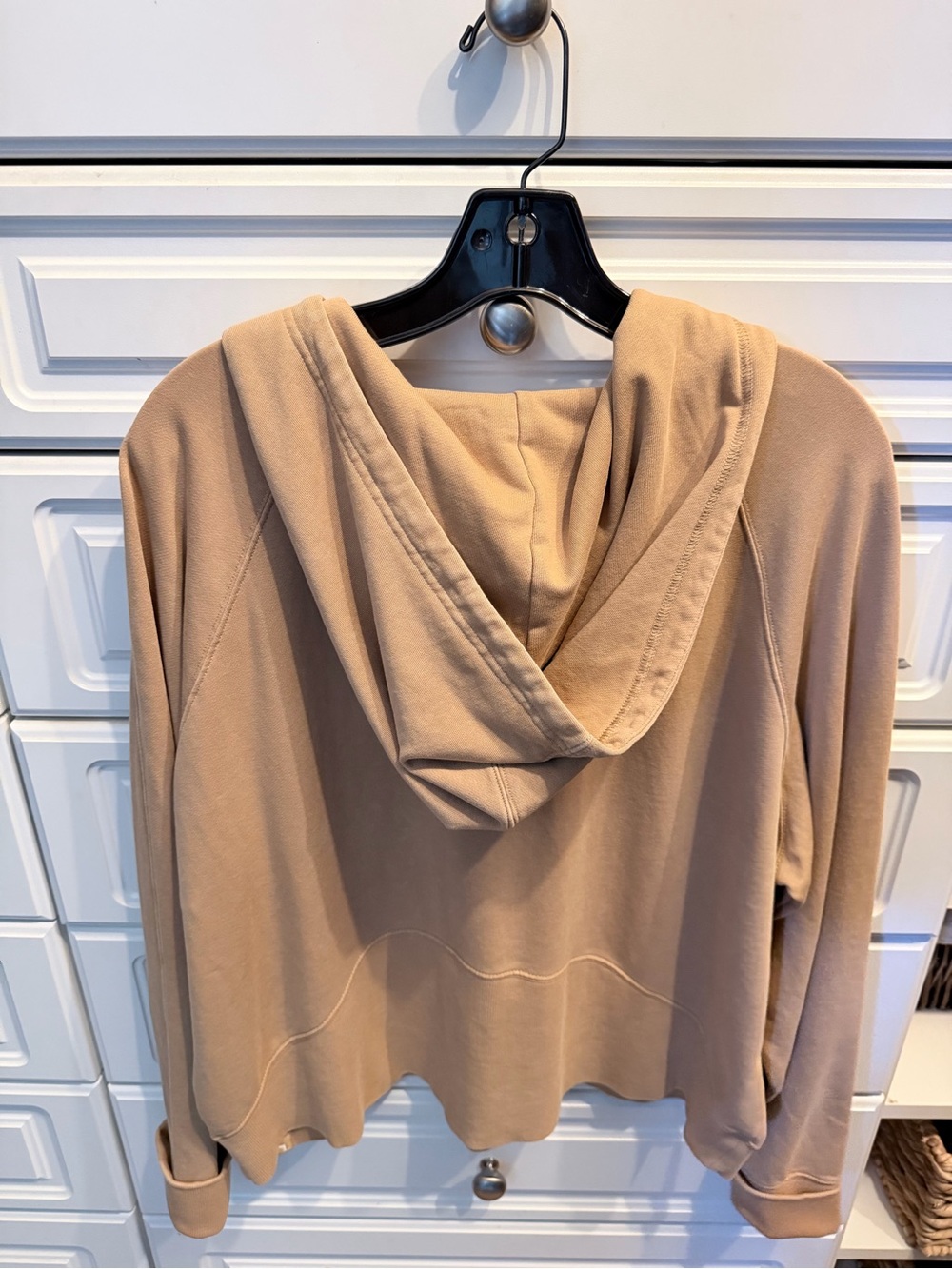 JoyLab Tan Half-Zip Hooded Pullover NWT - Picture 2 of 4